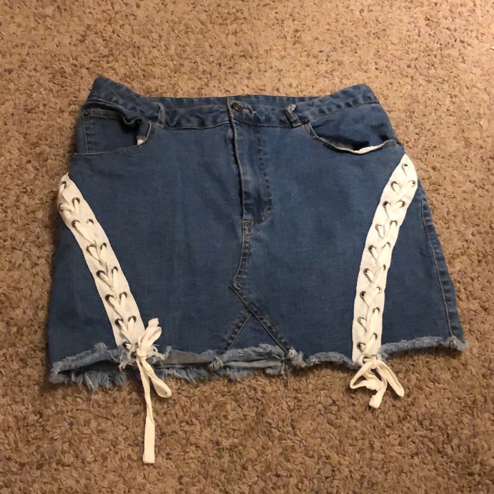 Denim skirt